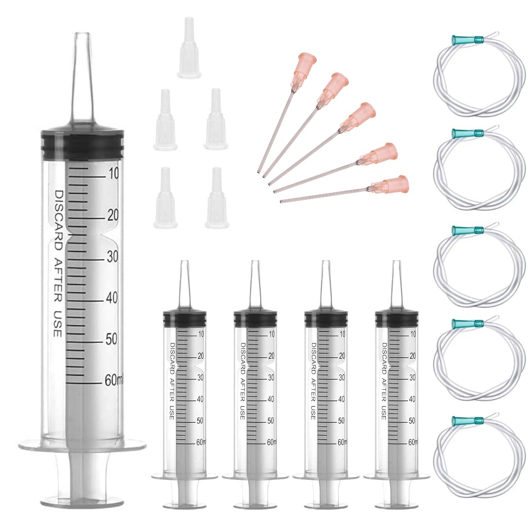 Seringue Plastique 20 Ml 10 Seringue Plastique De 20 Ml Avec Aiguilles  émoussées Et Capuchons Seringue Avec Aiguille, image size:1080x1080