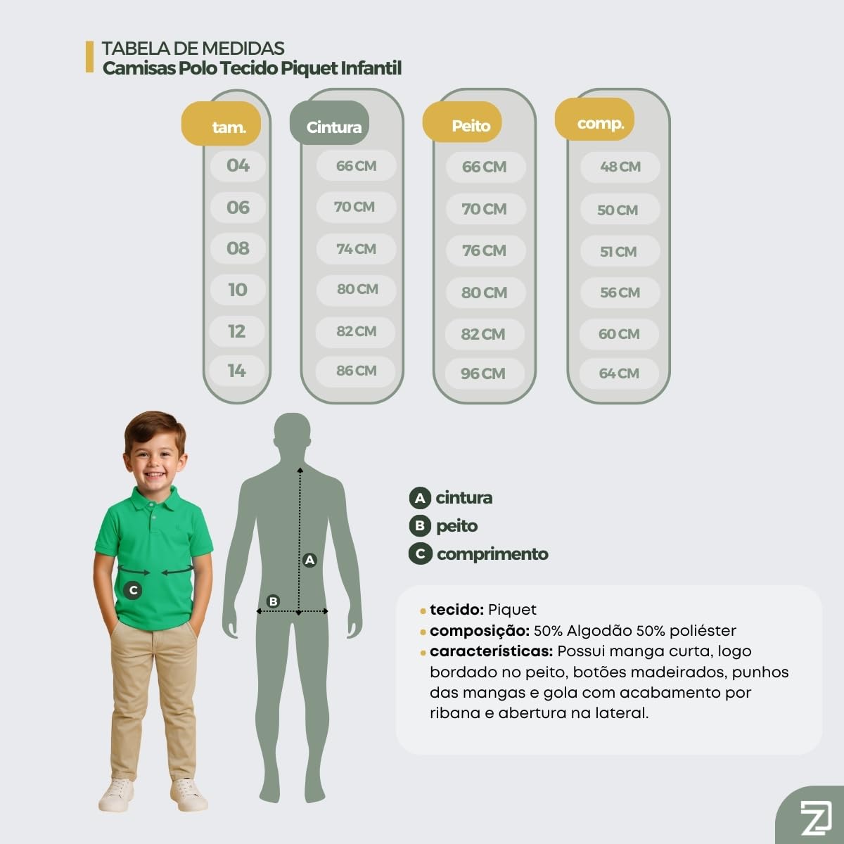 Camisa Polo Basica Infantil Masculina em promoção! Veja a oferta e mais achadinhos de Meninos 6 Hoje é o melhor dia para comprar Camisa Polo Basica Infantil Masculina com aquele preço maroto! Promoção! Aproveite a oferta! 6