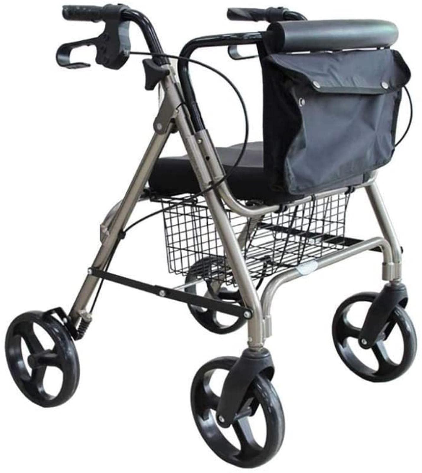Buy Rollator Walker Walker With Seat,Lightweight Aluminum Rollator