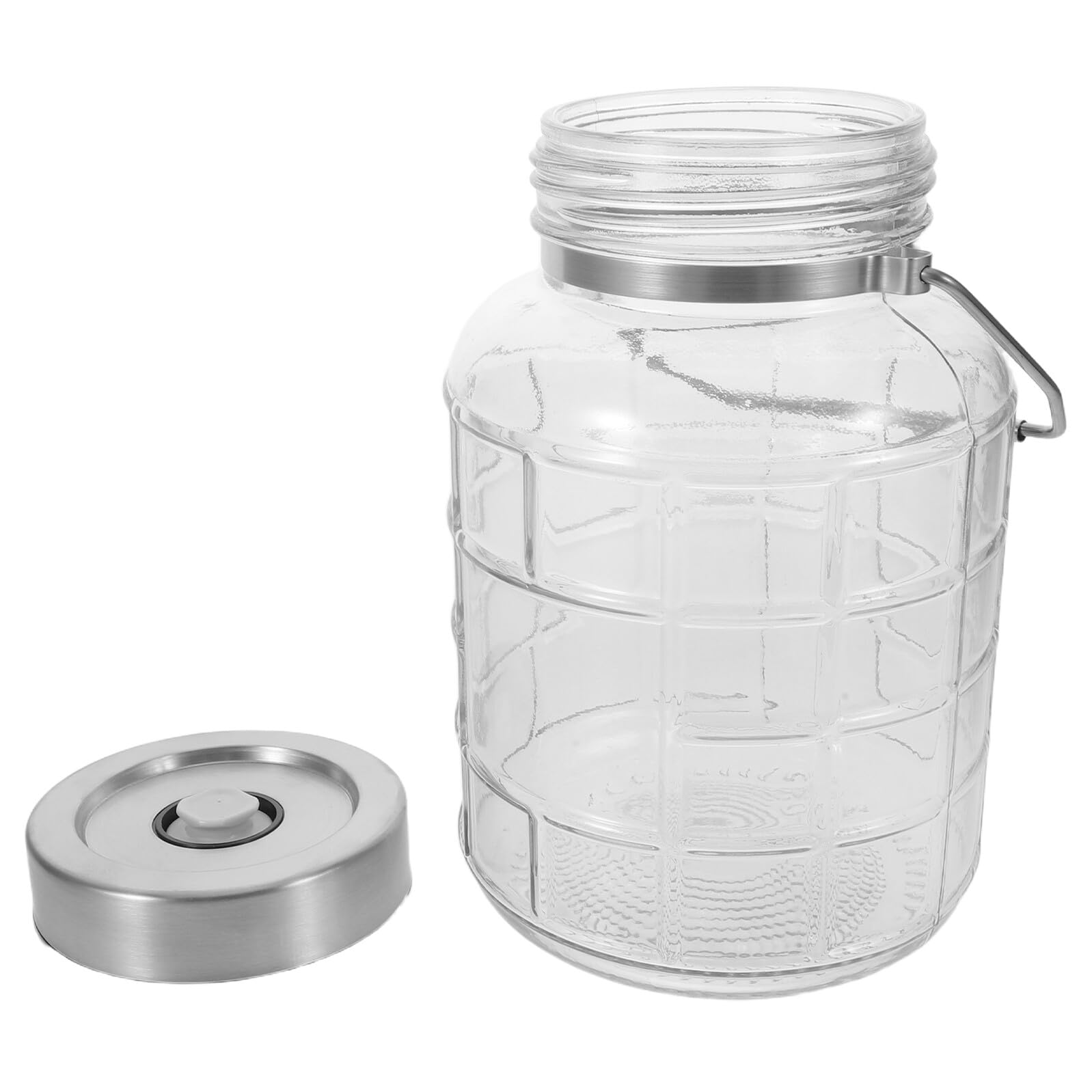 Bocal en verre 2000ml pour fermentation de riz et conservation saine