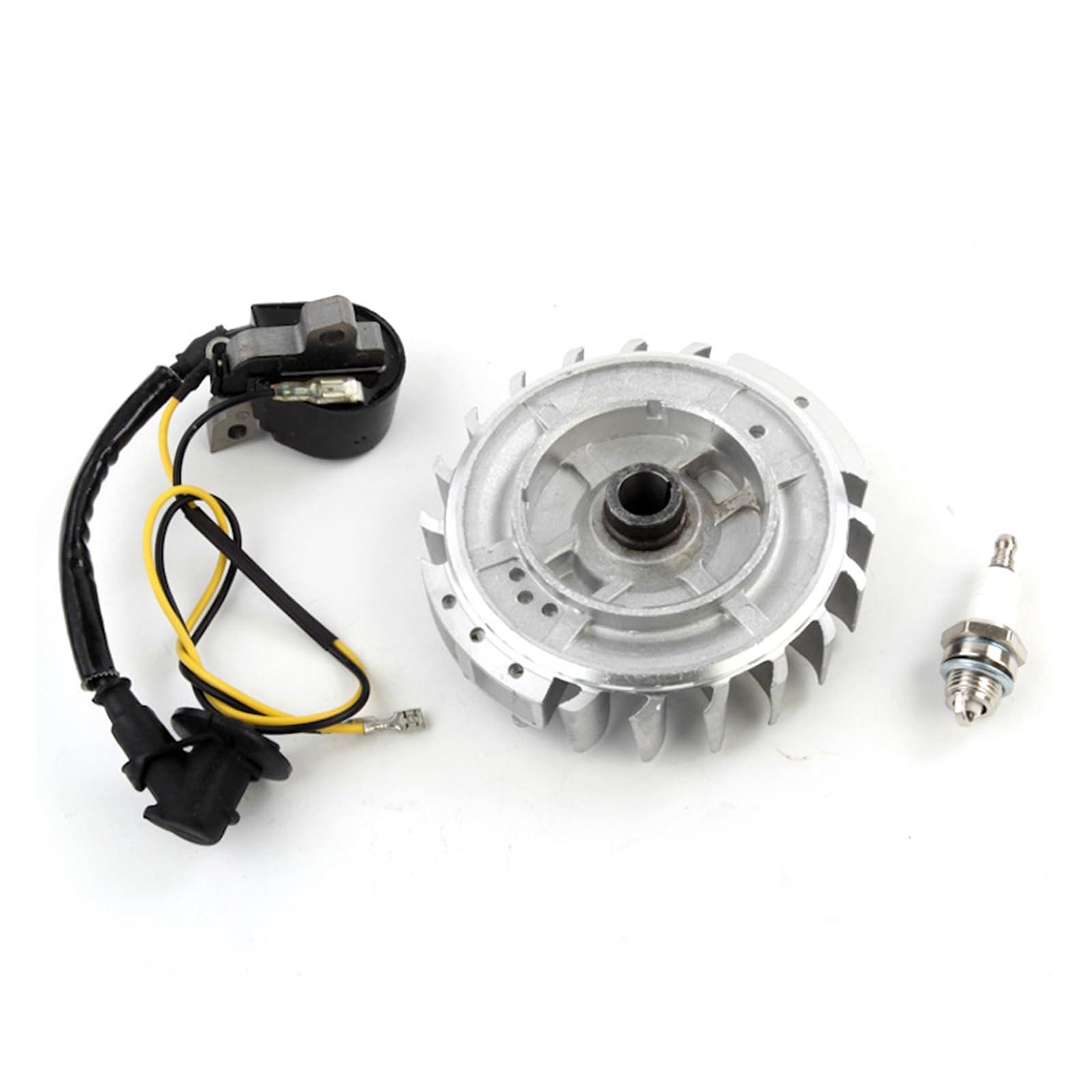 Kit de bujía de módulo de Bobina de Encendido de Volante for Stihl MS440 044, Piezas de Herramientas eléctricas de Repuesto for Motosierra #1128 400 1214