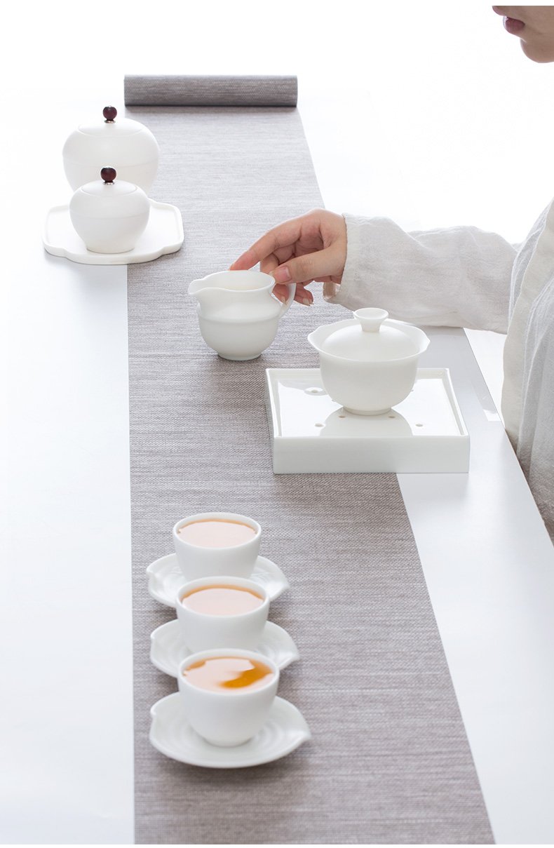 Amazon｜台湾 茶席布 防水 中国茶 茶卓布 テーブルランナー カラー