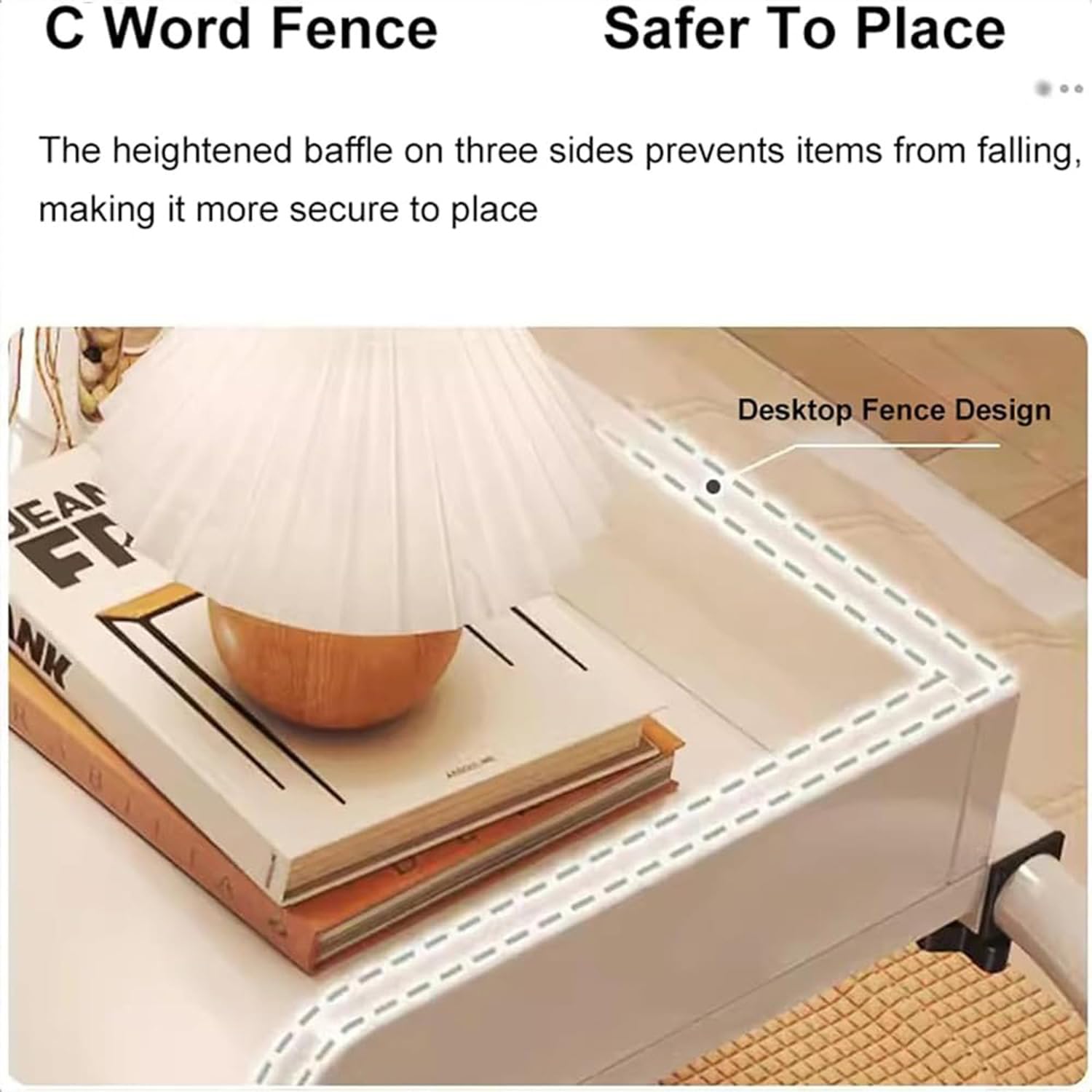 Tavolino Con Ruote，tavolo Servitore Regolabile In Altezza Da Letto Ruote Tavolo Divano Per Pc Lavoro E Braccio Notebook Salotto(Color:Bianco+)