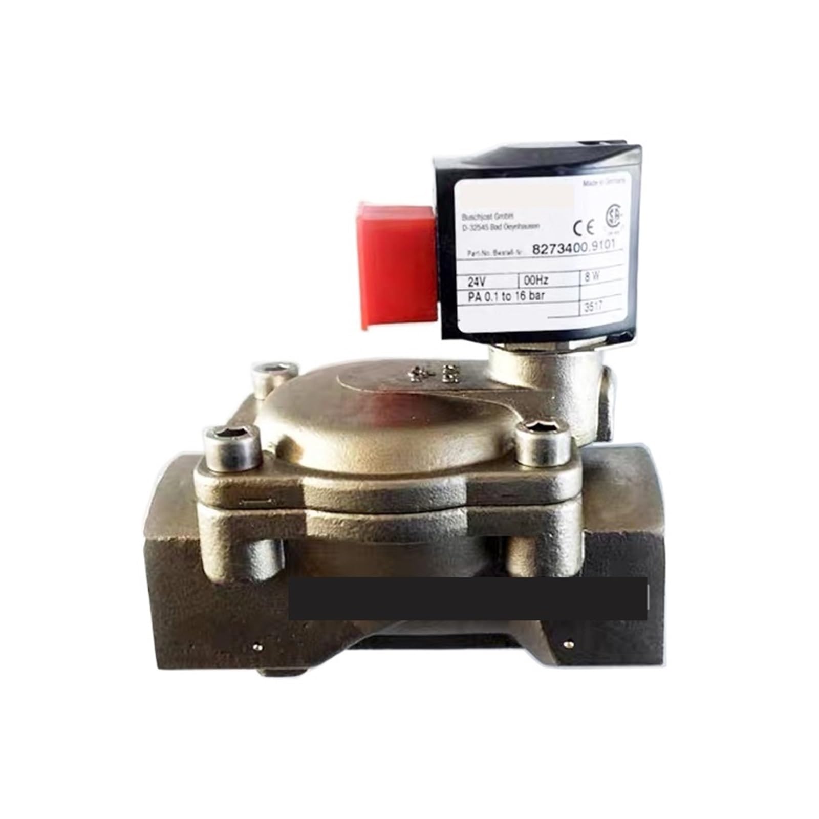 Électrovanne 8273400.9101 en acier inoxydable durable pour vanne d'eau