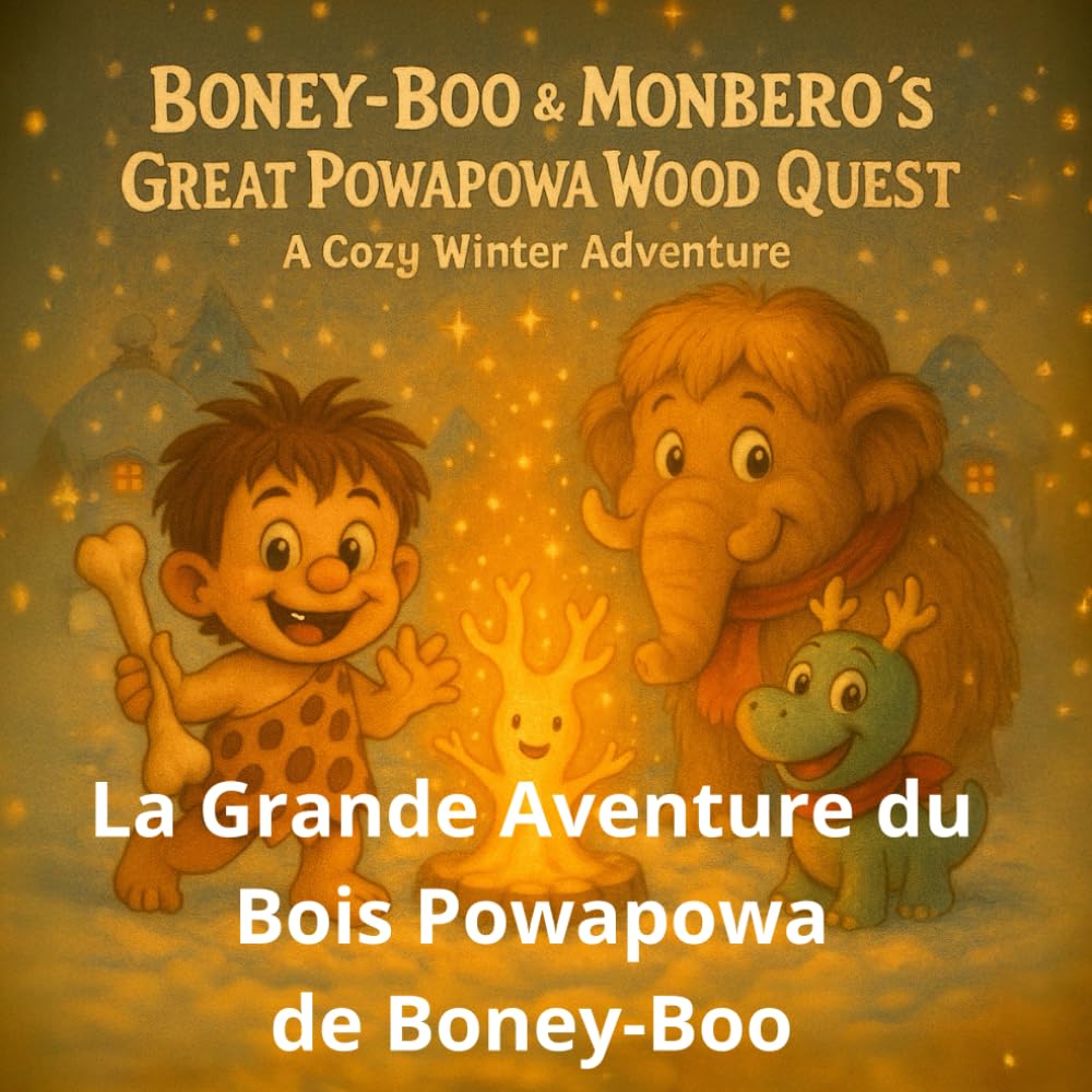 La Grande Aventure du Bois Powapowa de Boney-Boo: et Monbero Une douce histoire d’hiver (Boney-Boo (Édition Française))