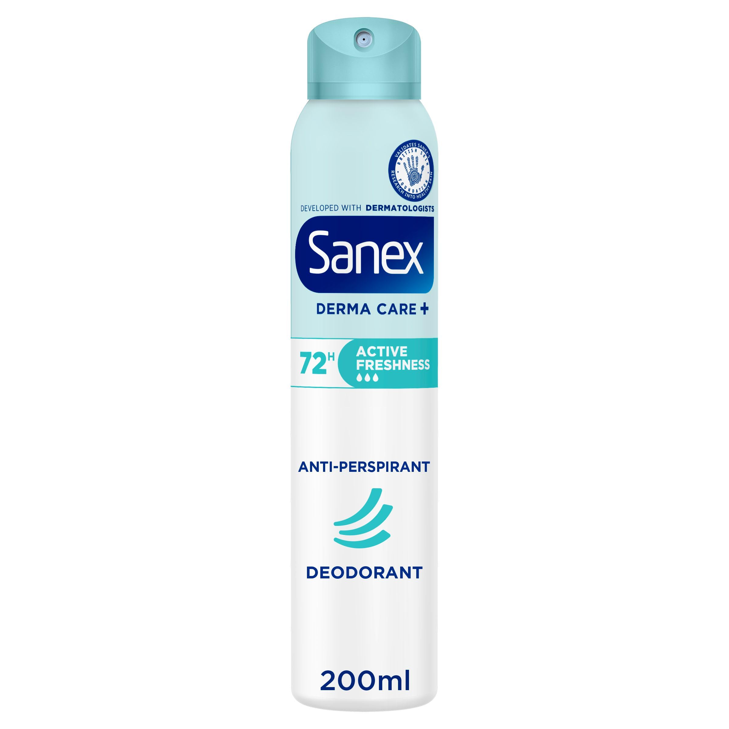Sanex Derma Care+ Active Freshness 72h Antiperspirant Spray 200ml