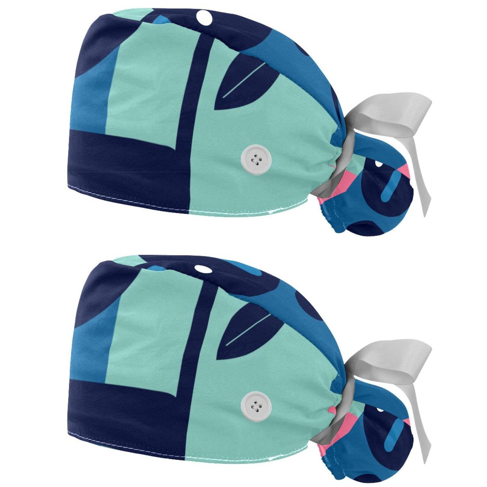 Casquettes de travail respirantes et légères JDEZ lot de 2