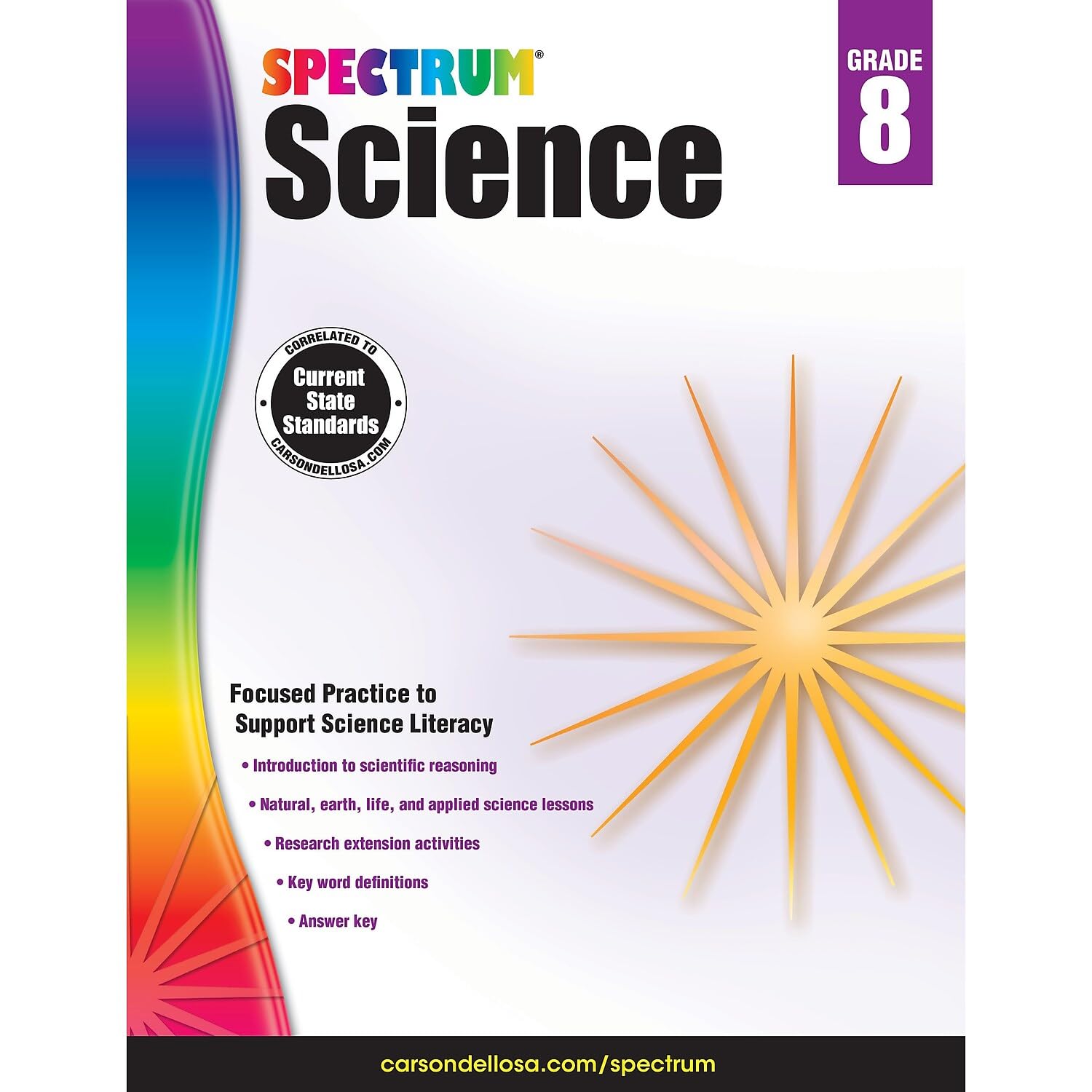 Spectrum 8th Grade Science Workbooks, Ages 13 to 14, Grade