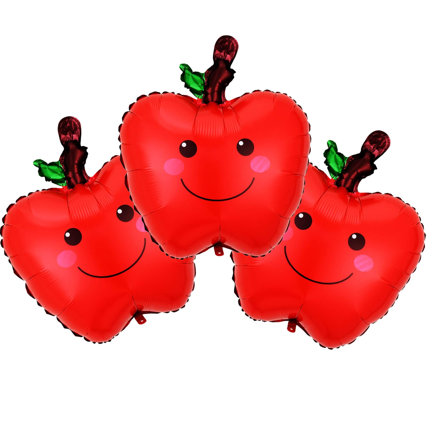 HADCKJA Apple Balloons Foil Fruity Balloons Back to School Balloon for Back to School Themed Party Decoration Supplies Birthday Decor Ballons Summer