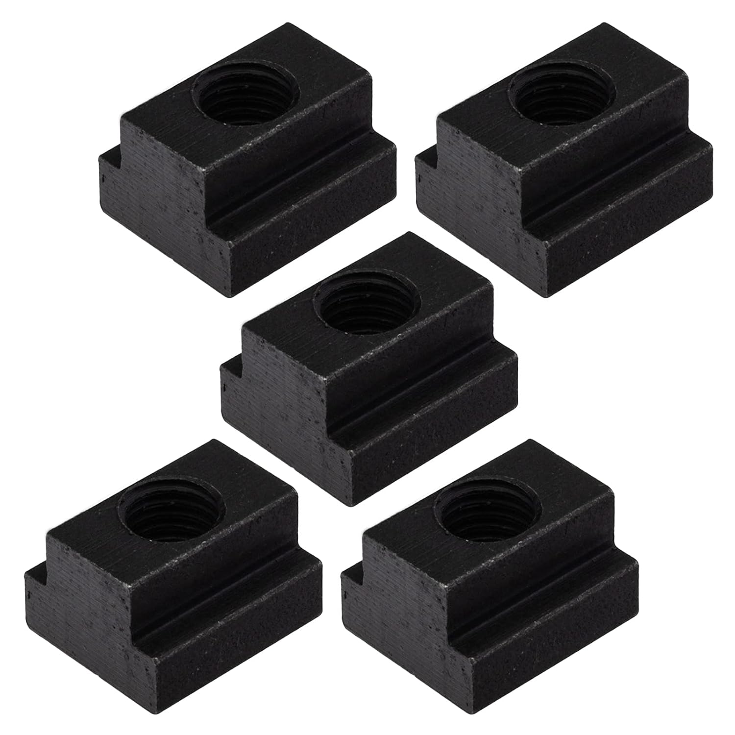 5 Pcs Black M8 TSlot Nuts T Sliding Nut Blocks TSlot Aluminum