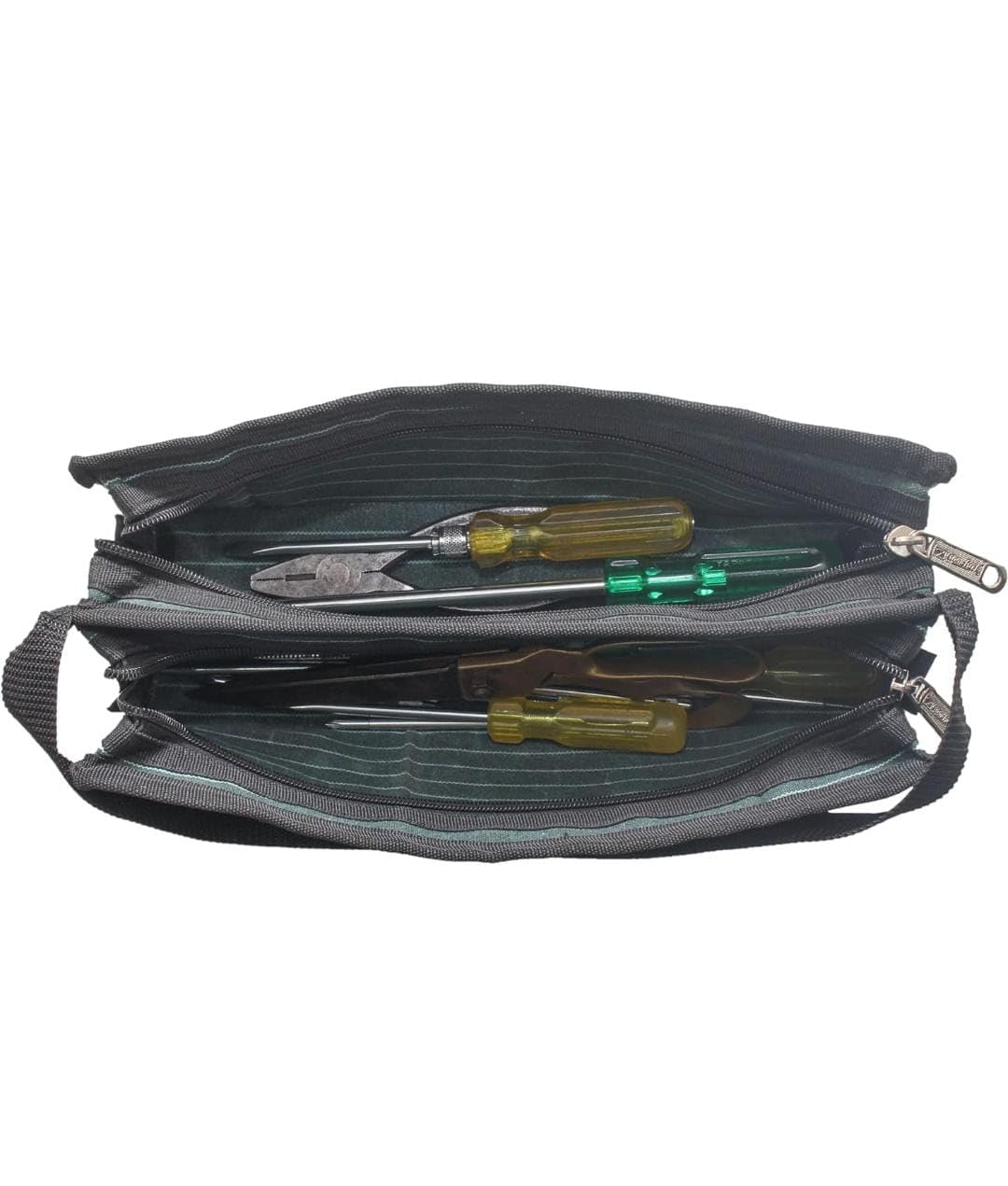 Shivkari Tool Pouches for Storage and Organisation, Heavy Duty Construction Electrician, Technician, Service Engineer, Mechanic, Plumber, Carpenter Tools Pouch (Large)