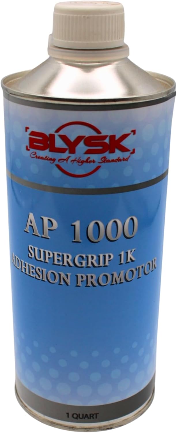 AP1000 SuperGrip 1K Adhesion Promoter – Available in Quart or Gallon – Plastic Primer for Automotive Bumper, Trim, and Flexible Surfaces – Fast-Drying, Paintable in Minutes (Quart)