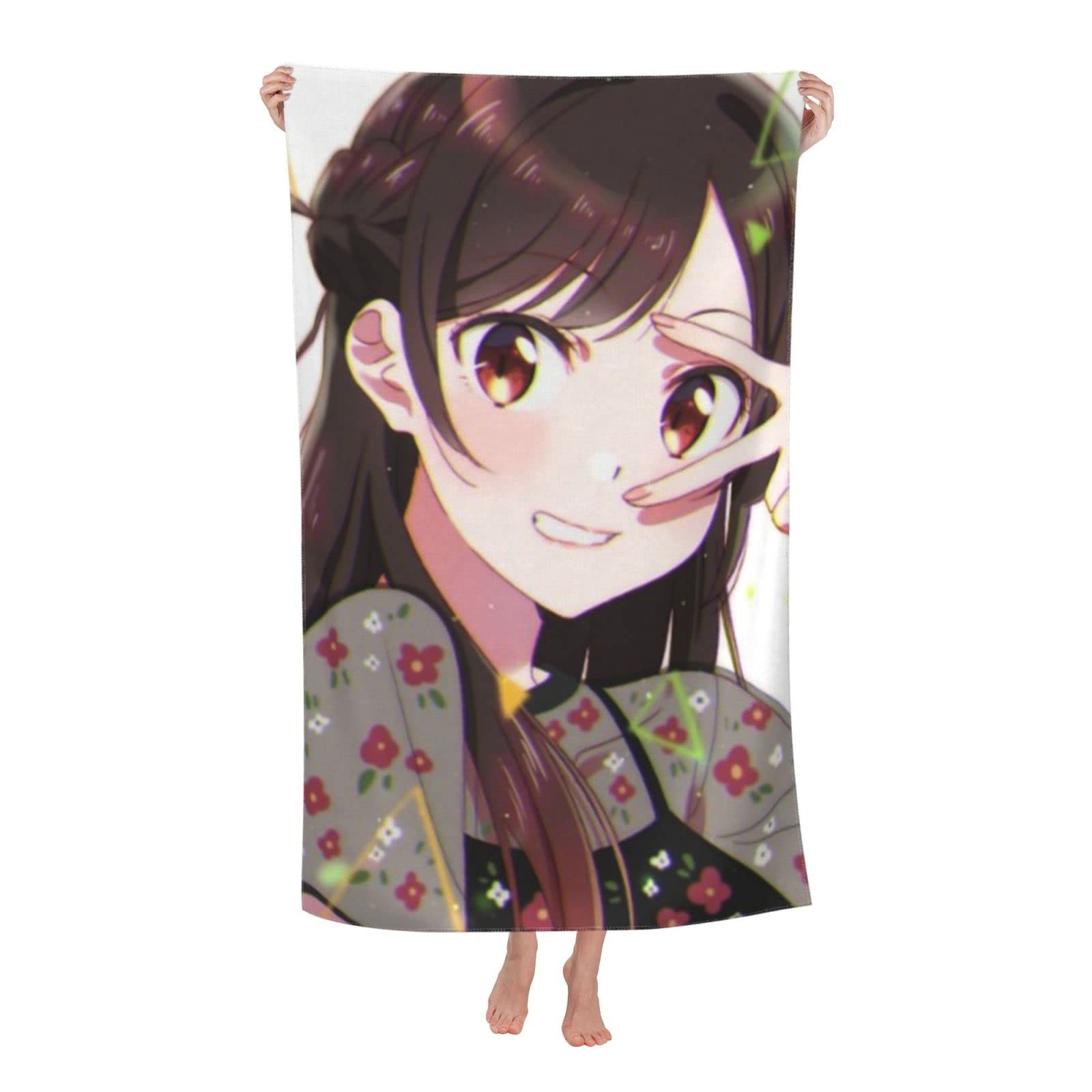 Amazon.co.jp: バスタオル 彼女、お借りします 水原千鶴 七海麻美 大判