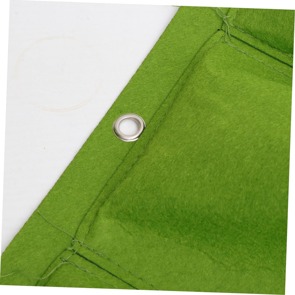 Green Felt Hanging Planter Bag Vertical Wall Grow Bag for Indoor Outdoor Balcony Garden Space-Saving Plant Container