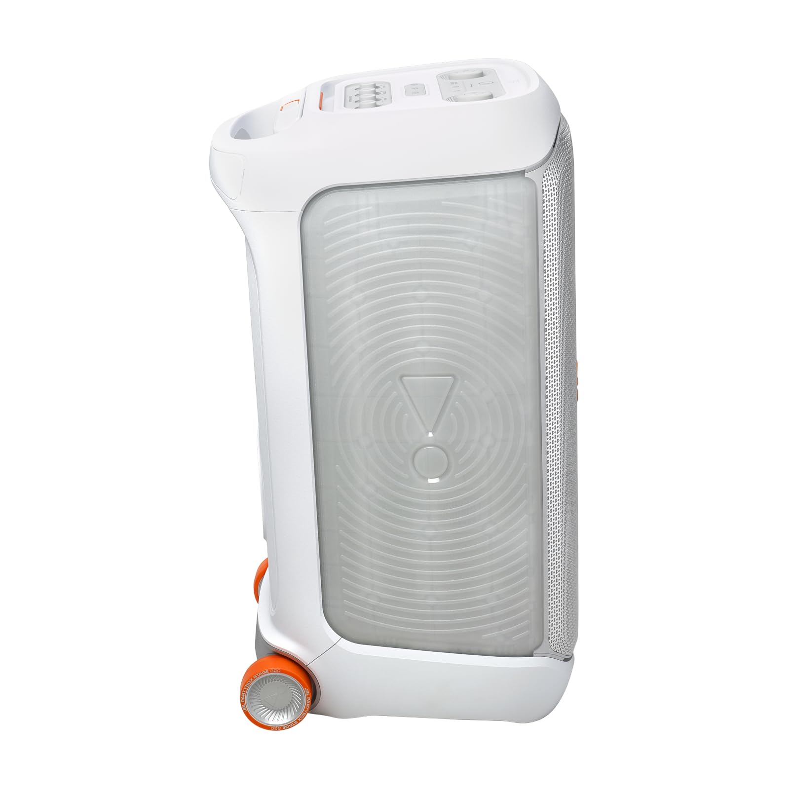 Enceinte de soirée Portable à roulettes JBL PartyBox Stage 320 Bluetooth Blanc