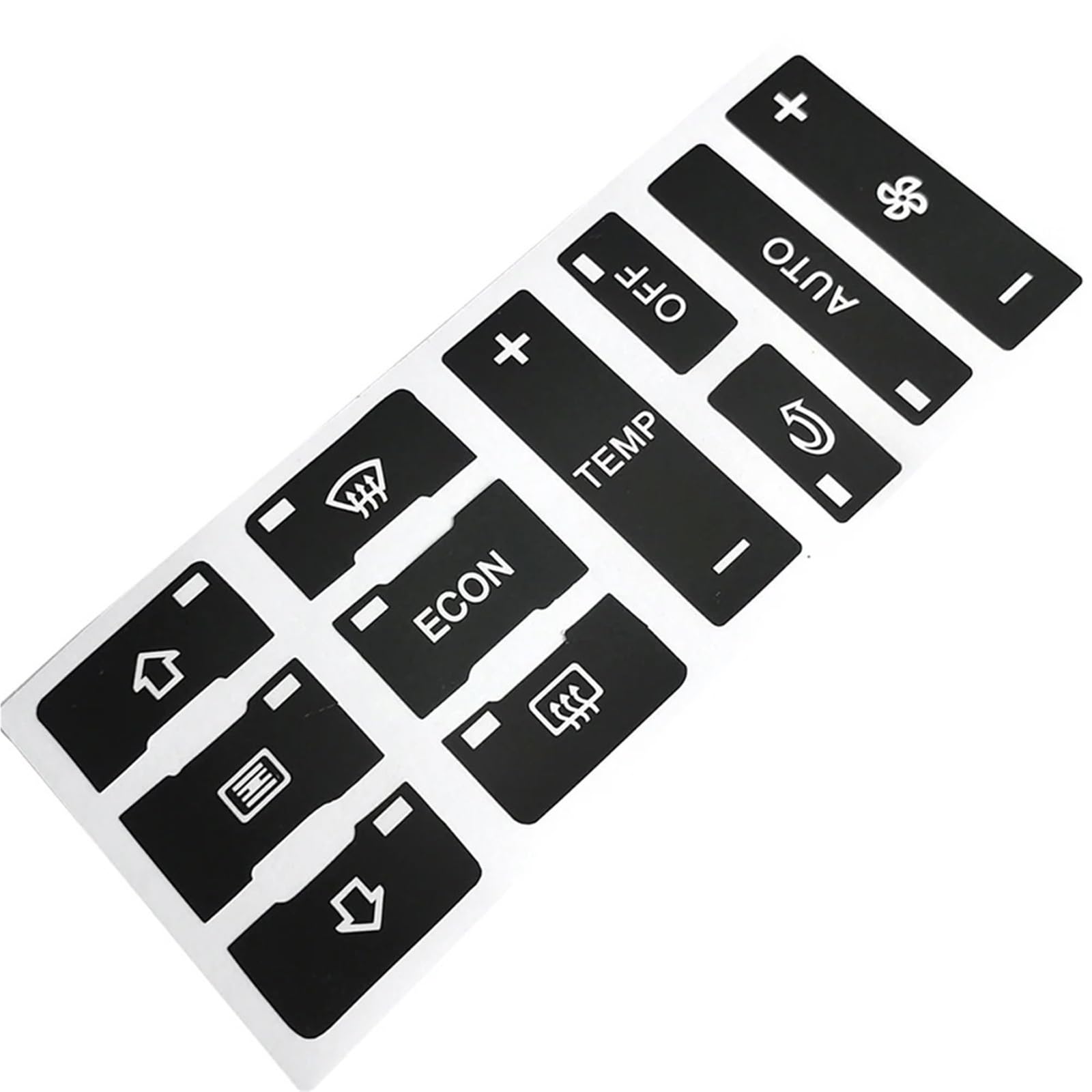 Dash Button Stickers Compatible with A2 for A3 for 8L Button Repair Kit Car Stickers Air Condition Control Switch