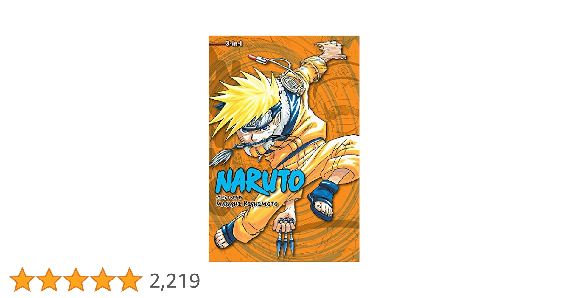 Amazon | Naruto (3-in-1 Edition), 2 (Vol. 4-5-6) | Kishimoto