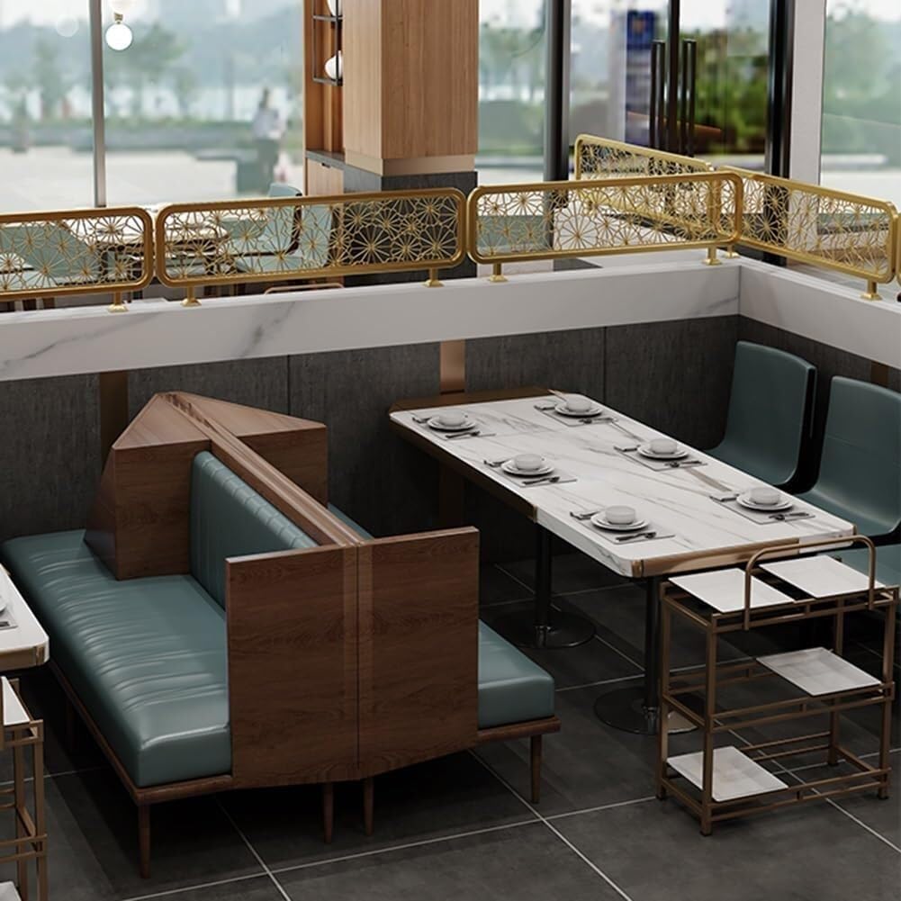 Elegantes mamparas de cristal para zonas de comedor, divisores elegantes para restaurantes, oficinas y hoteles (B, 30 x 50 cm / 11.81x19.68in) - Solución moderna de decoración de interiores