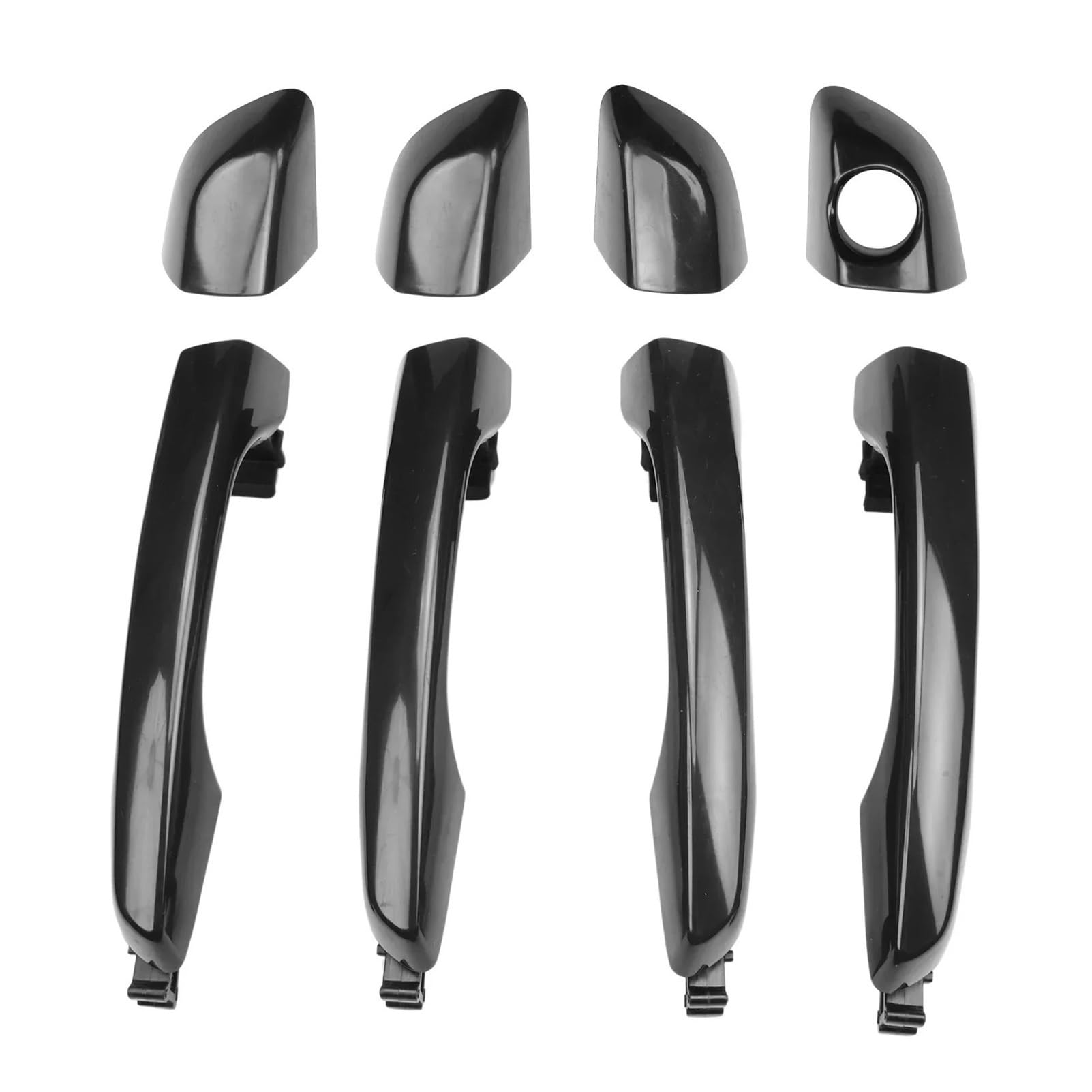 KLKWSFGFZK Outside Car Door Handle for Hyundai for Elantra 2017 2018 2019 2020 82651-F2020 82651-F0010 4 PCS Exterior Door Handles