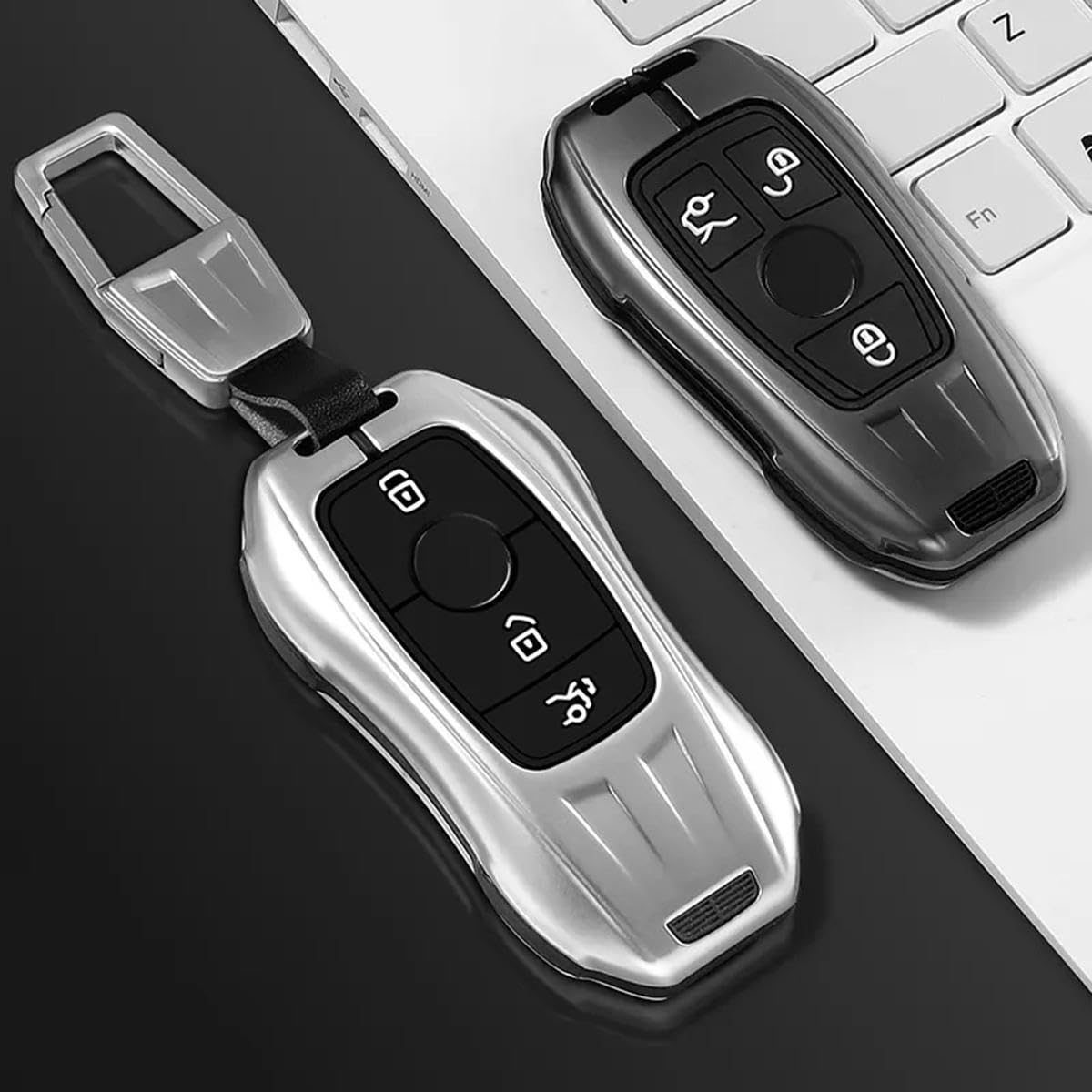 4 Pezzi Copriserrature In Silicone Per Mercedes Classe B W247 (2019-2023) – Proteggi Portiera Anti-Ruggine