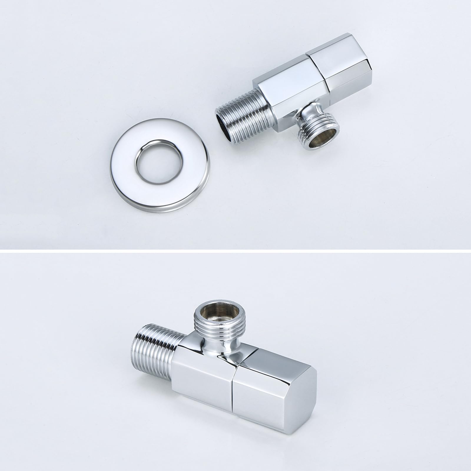 Set di spruzzatori per Bidet a Parete in Ottone con Tubo Flessibile per Doccia da 1,5 m - Doccetta Portatile per la Pulizia del Bagno per WC, Pressione Regolabile e Facile installa