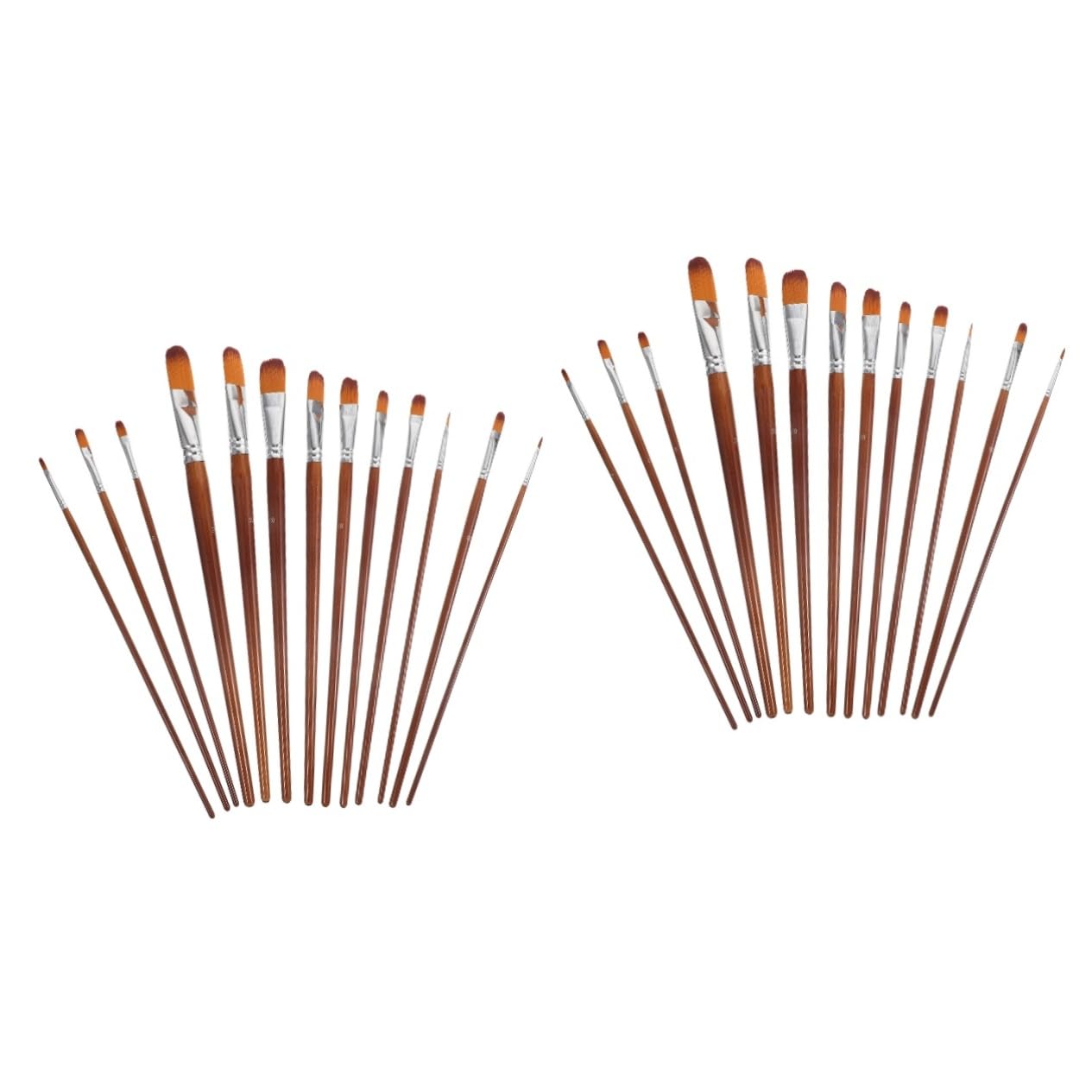 STOBOK 26stücke Teiliges Nylon-pinselset Für Künstler Wasserfarben Gouache Professionelle Malutensilien Für Anfänger Studenten Leicht Tragbar Feinste Details Für Präzises Arbeiten