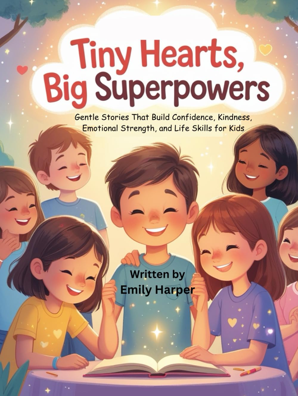 Tiny Hearts, Big Superpowers: Gentle Stories That Build Confidence, Kindness, Emotional Strength, and Life Skills for Kids