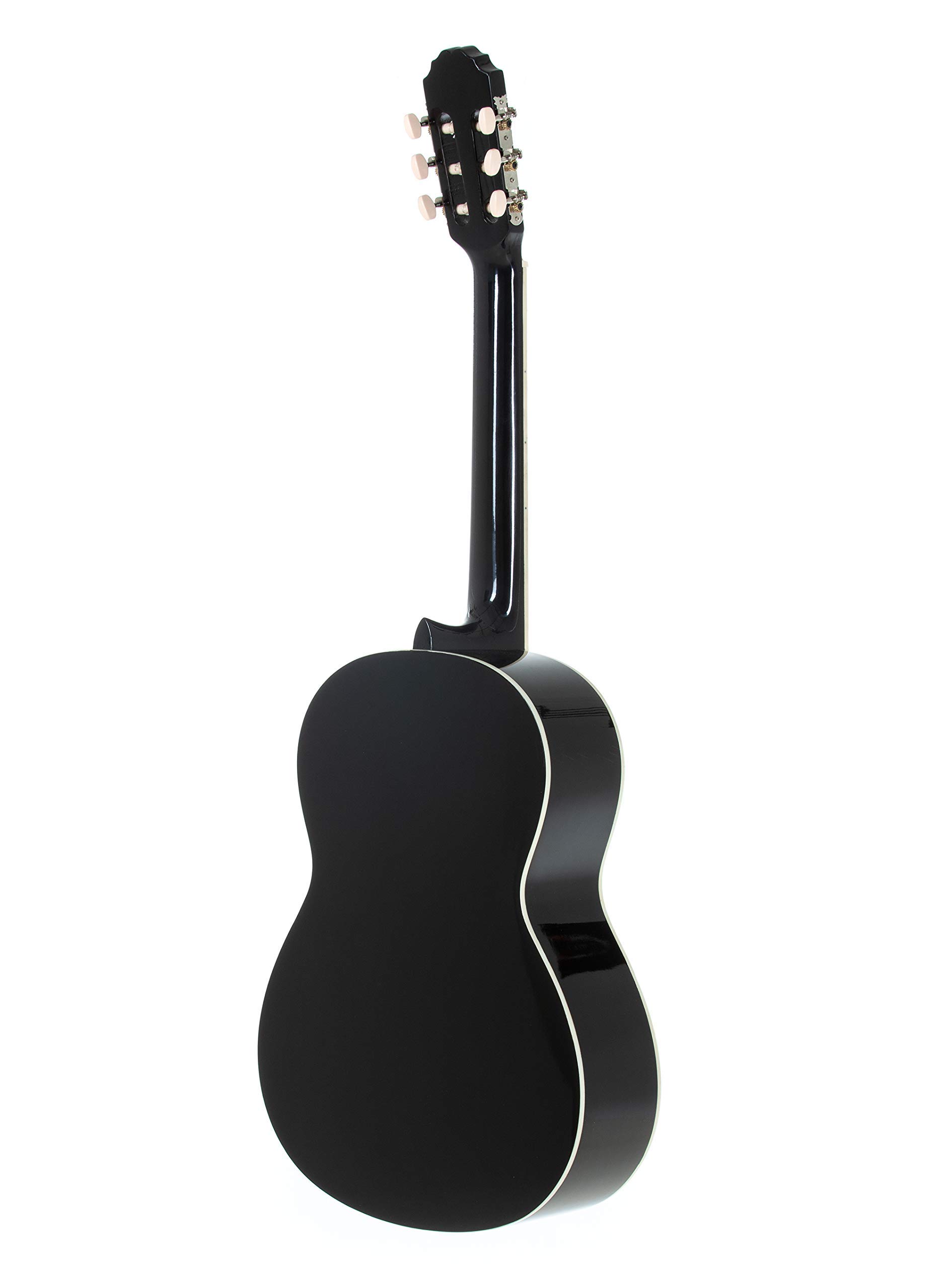 GEWA gitara klasyczna Basic Plus 3/4, świerkowy top, korpus lipowy, kolor czarny