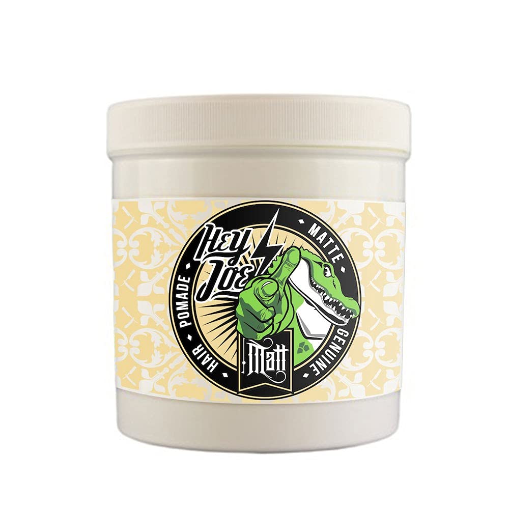 HEY JOE! Genuine Haar Pomade Herren Matt 1000 g | Haarpomade Männer mit Mattem Finish und Starkem Halt - Professionelle Haarstyling Produkte