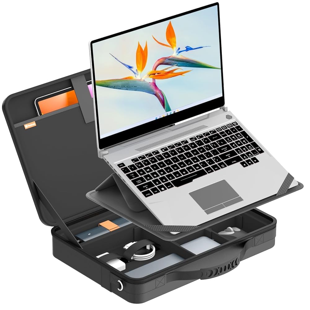 Smatree MobileBase Laptop Shoulder Case with Stand for 15.6-16 inch DELL