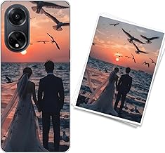 Slim Fit Custom Protective Case for Oppo A98 5G Customisable Photo Image Text Name Cover Case Transparent Shockproof Soft TPU