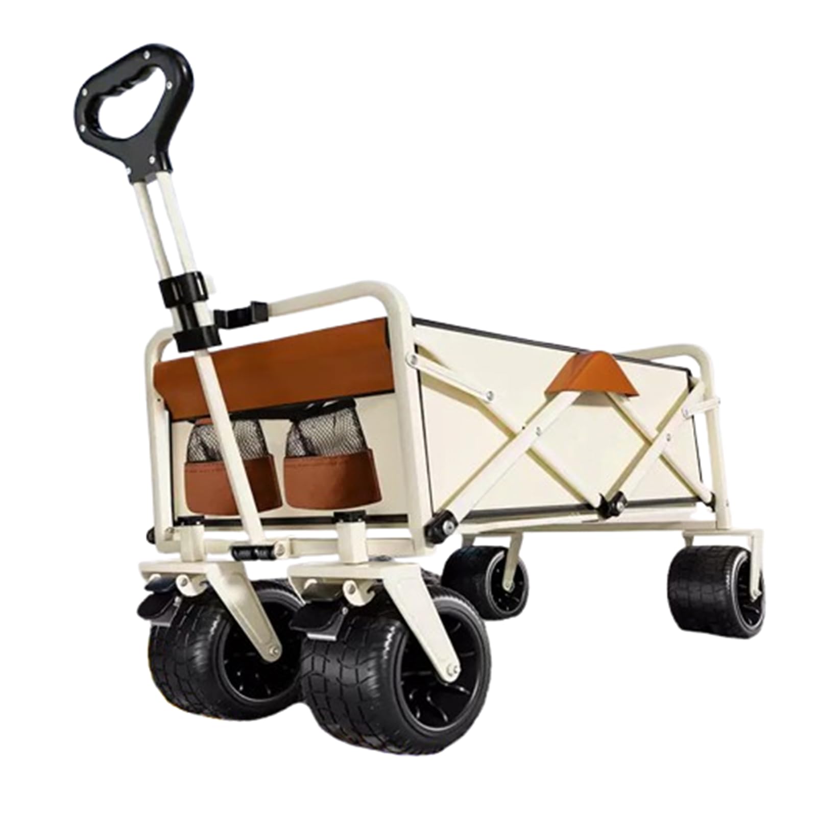 festival trolley， Heavy Duty Camping Wagon, Foldable Shopping Trolley(A)