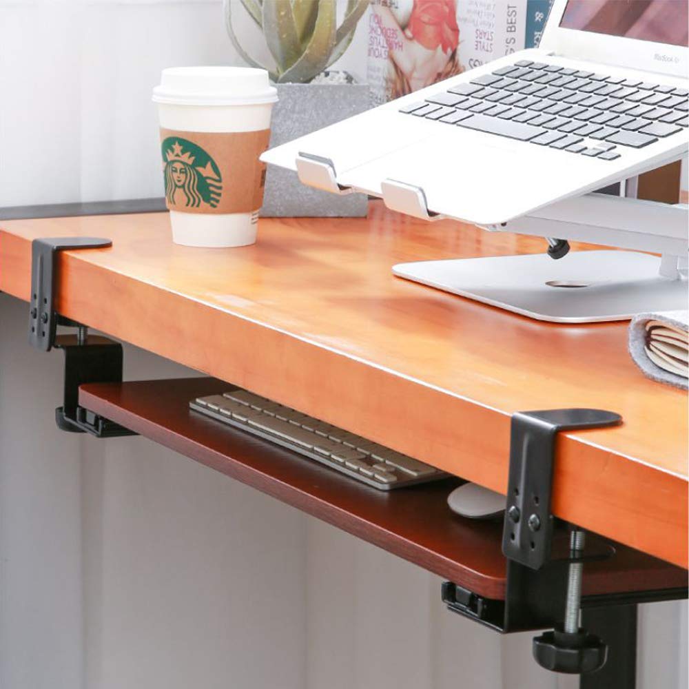 Buy SKYZONAL Keyboard Tray ClampOn Under Desk Ergonomic Wrist Rest