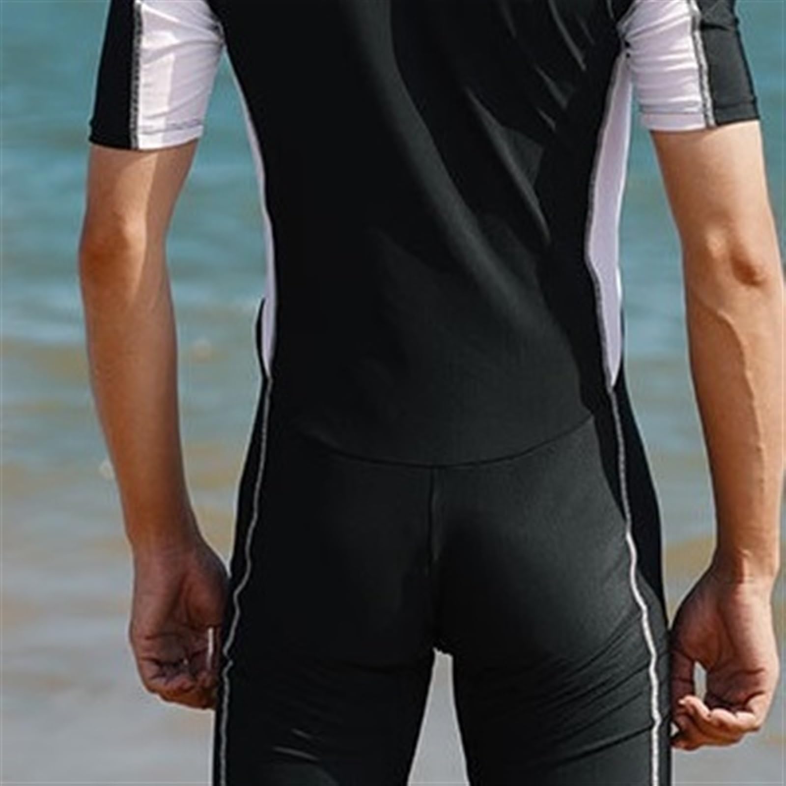 Costume da bagno da uomo a maniche corte da uomo