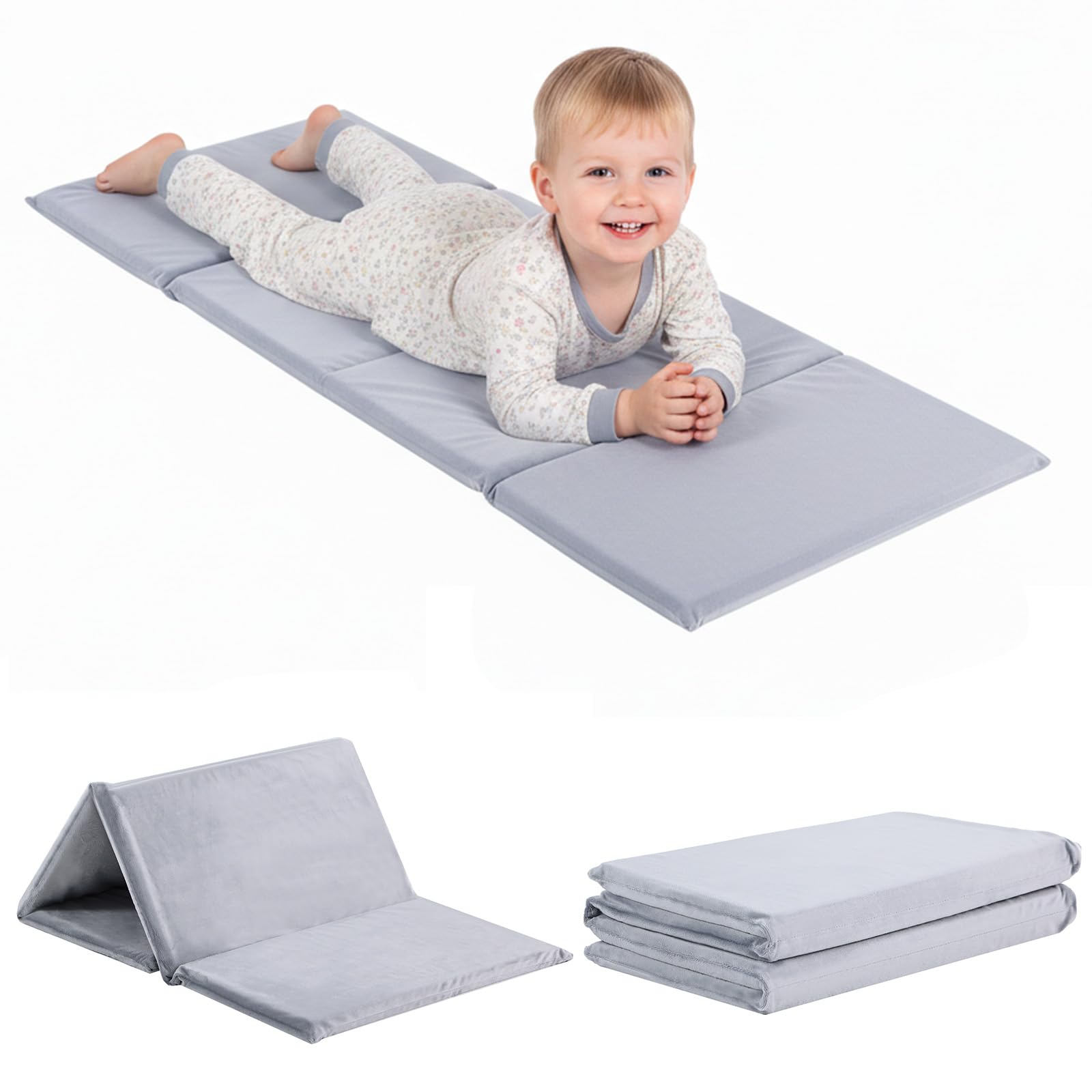 Tiita Kids Nap Mat, Foldable Play Mat, Sleeping Pad