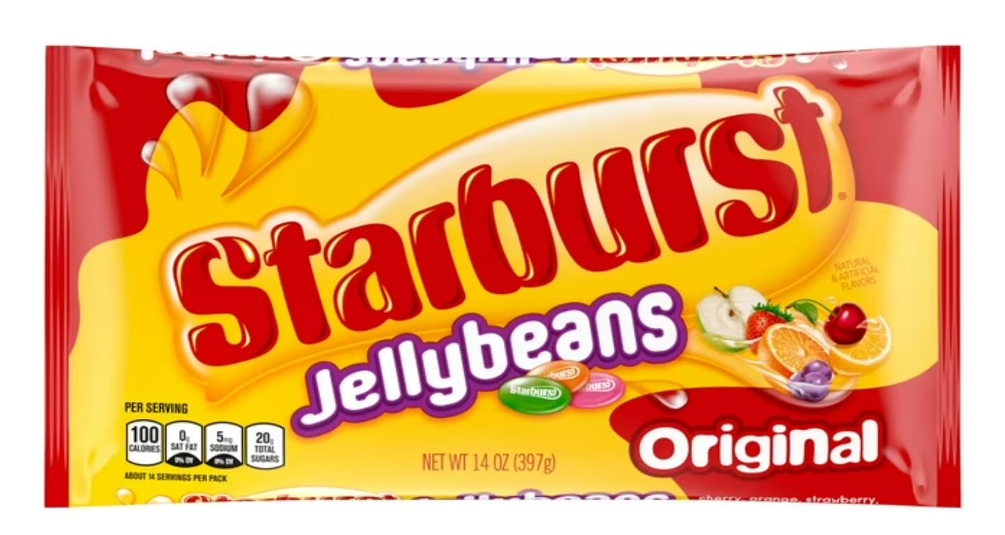 Amazon.com : Starburst Jelly Beans – 2-Pack Fave Reds Jelly Beans 