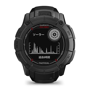 【ほぼ新品】GARMIN インスティンクト2X 腕時計 アウトドア／ランニング用 Instinct 2X Dual Power Tactical Edition | スマートウォッチ