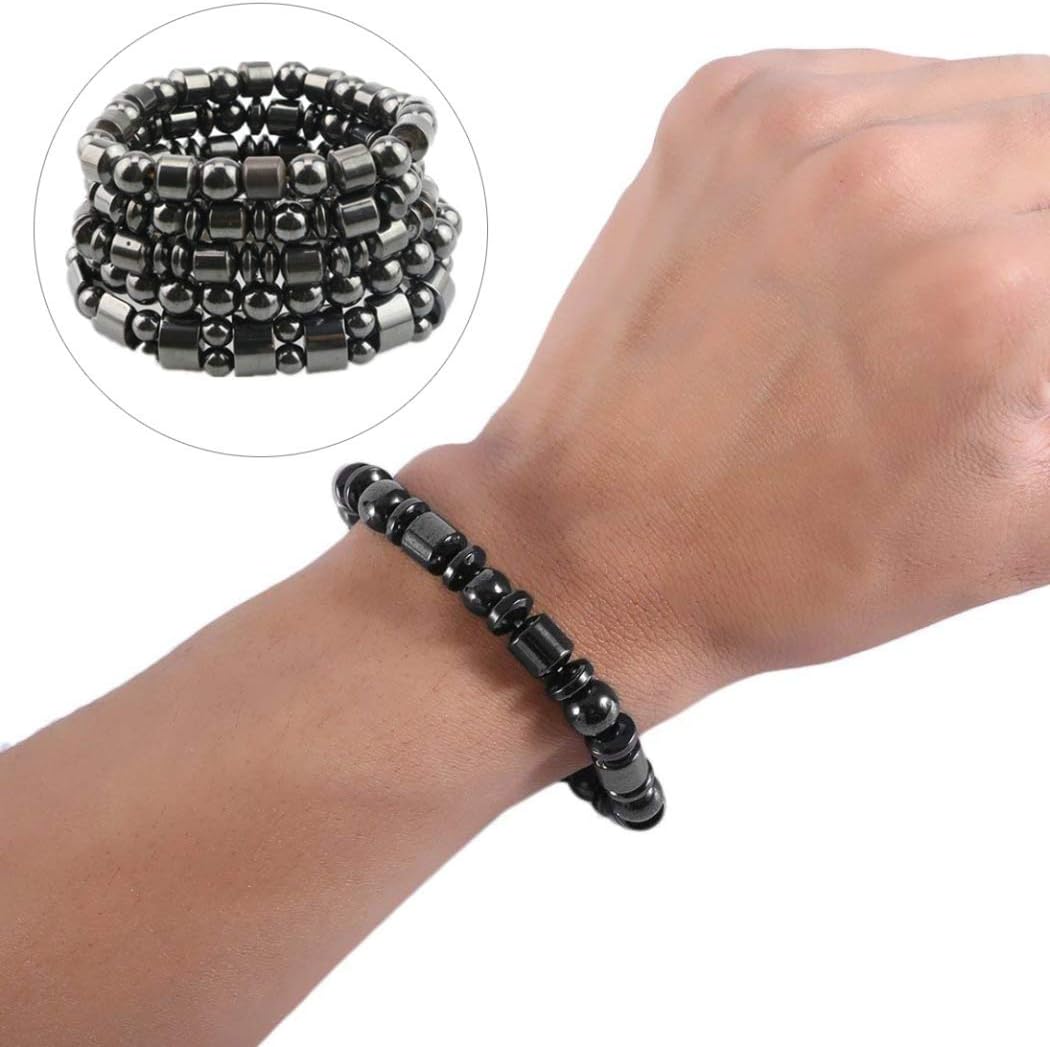 WangNana 1 PC of Biomagnetic Therapy Medical Bracelet Weight Loss Therapy Bracelet Health Stimulation Weight Loss Acupuncture Bracelet （5 Styles Random） : Health & Household