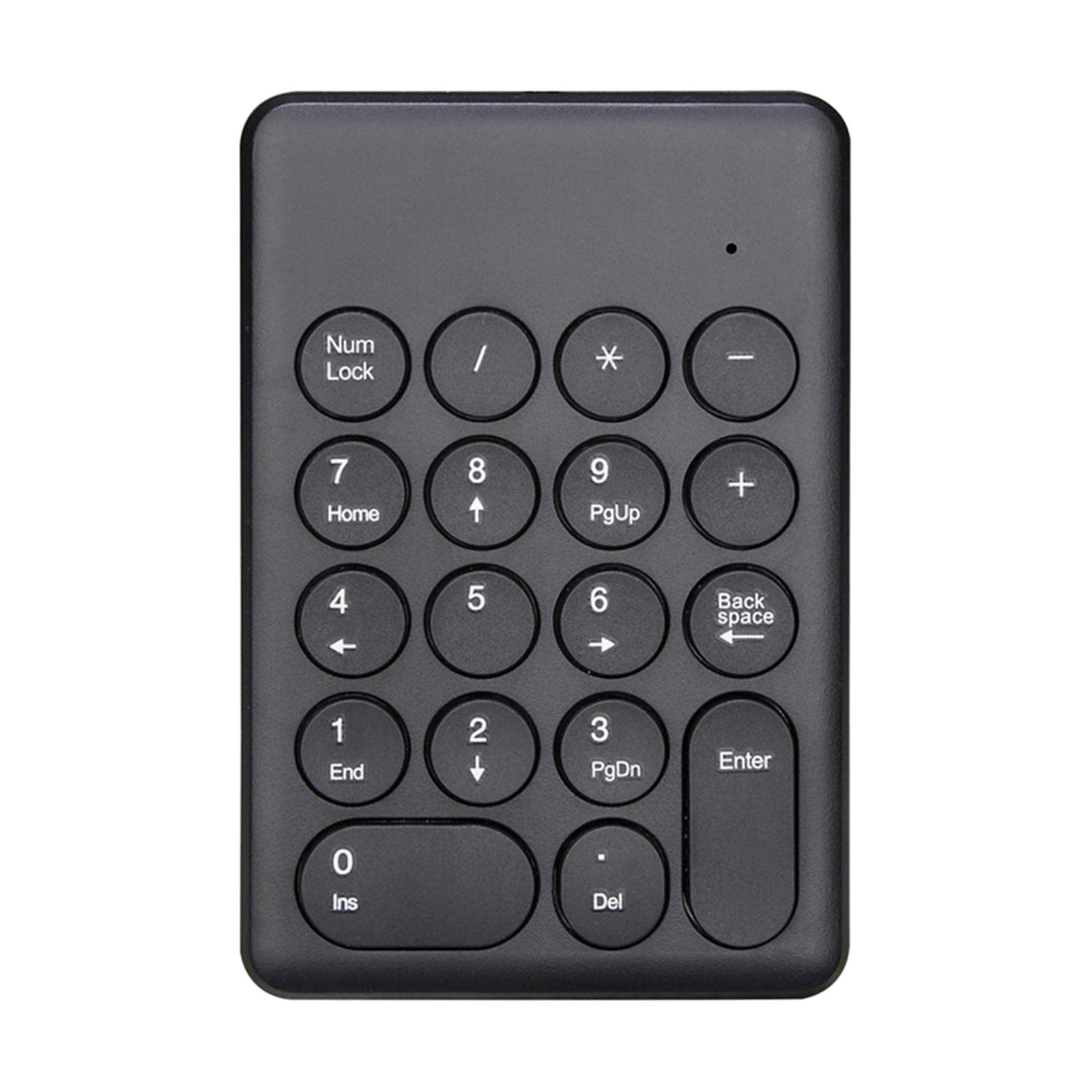 Portable 18 Keys 2.4G Wireless Numeric Keypad Number Numpad for PC Black-image-12