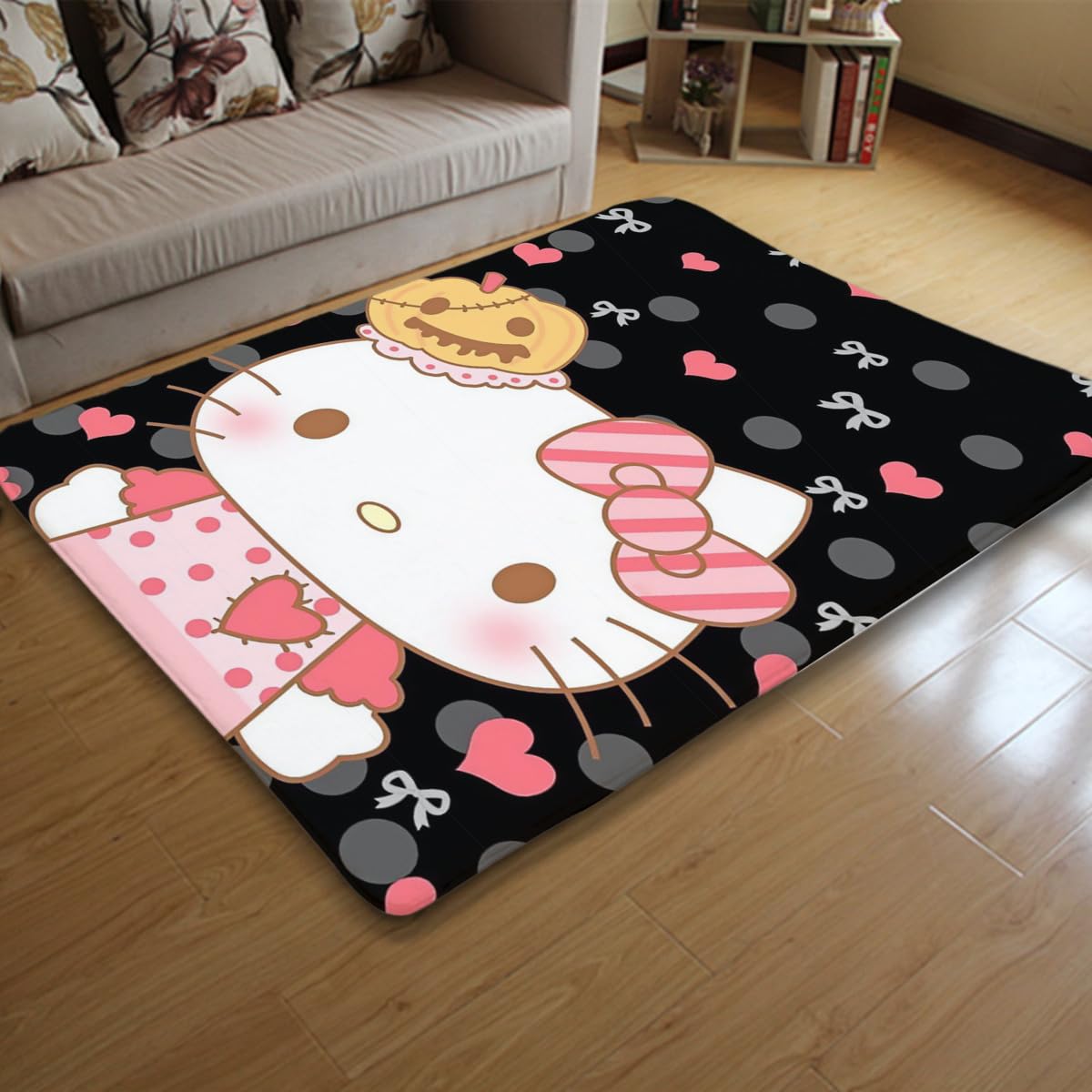 Amazon｜カーペット ハローキティ ラグマット 絨毯 フロアマット