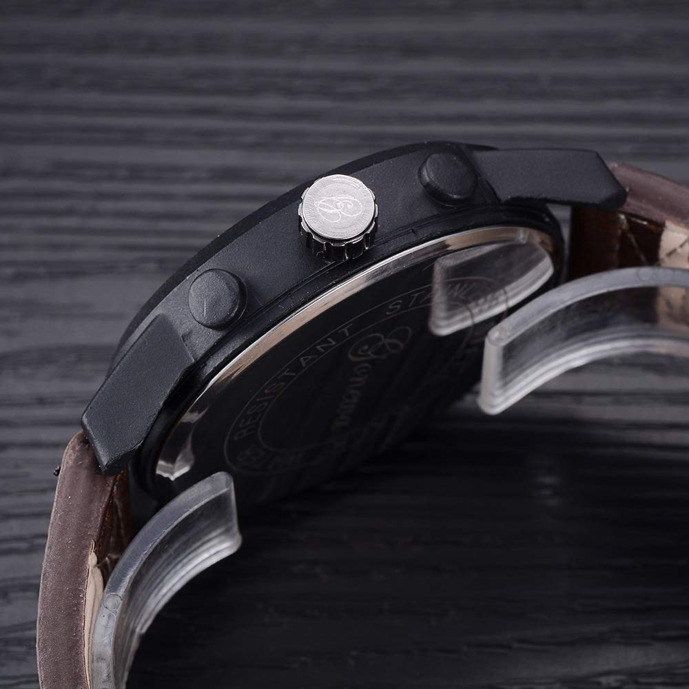 Amazon.co.jp: XYGBメンズレザーベルトは時計で提供されます