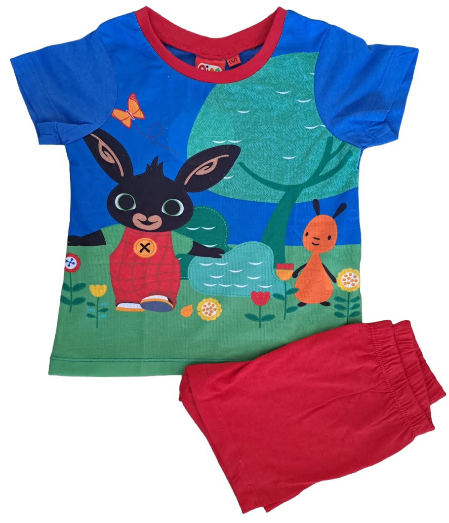 Bing Bunny Girls Toddler Short Shortie Summer Pyjamas Desertcart