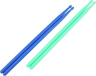 Happyyami 2 Pairs drum stick Percussion Drumsticks Drum accessories light up drumsticks electric drum mallets Snare Drums Mallet e tool sticks for drum Hand Kids plastic rod 5a aldult nylon
