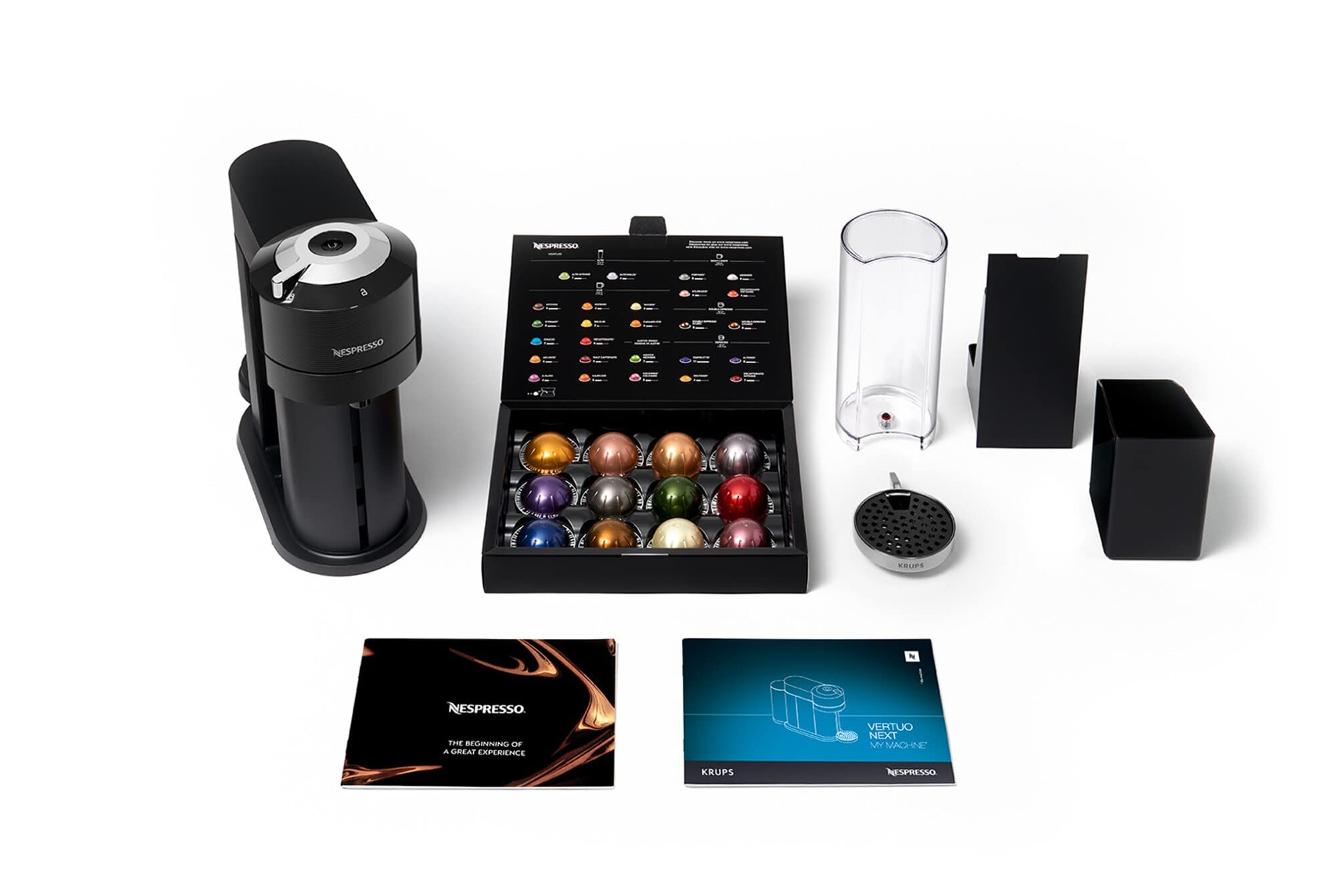 Nespresso Vertuo Next Premium Negro 1,1L Acabados Chrom? YY4297FD