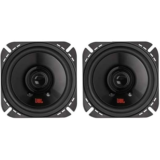 JBL A140 140W Wired Coaxial Speaker - Black