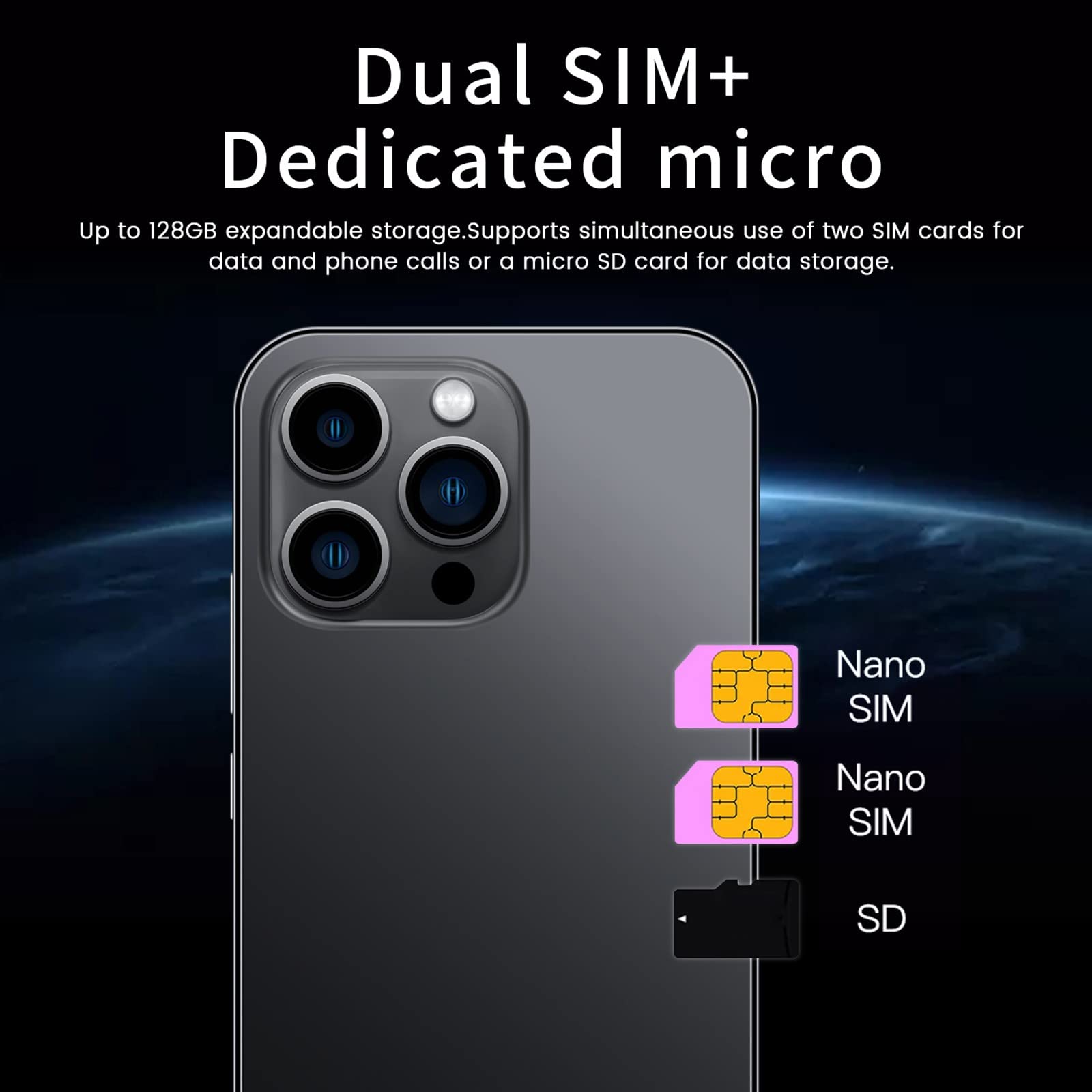 スマートフォン本体 Android Amazon | Androidスマートフォン本体 6.7インチFHD + 大画面フル