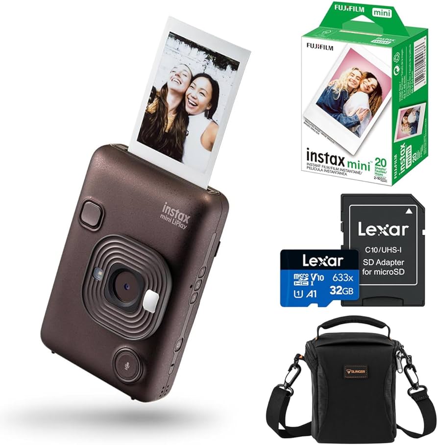 Amazon.com: Fujifilm Instax Mini LiPlay Hybrid Instant Camera