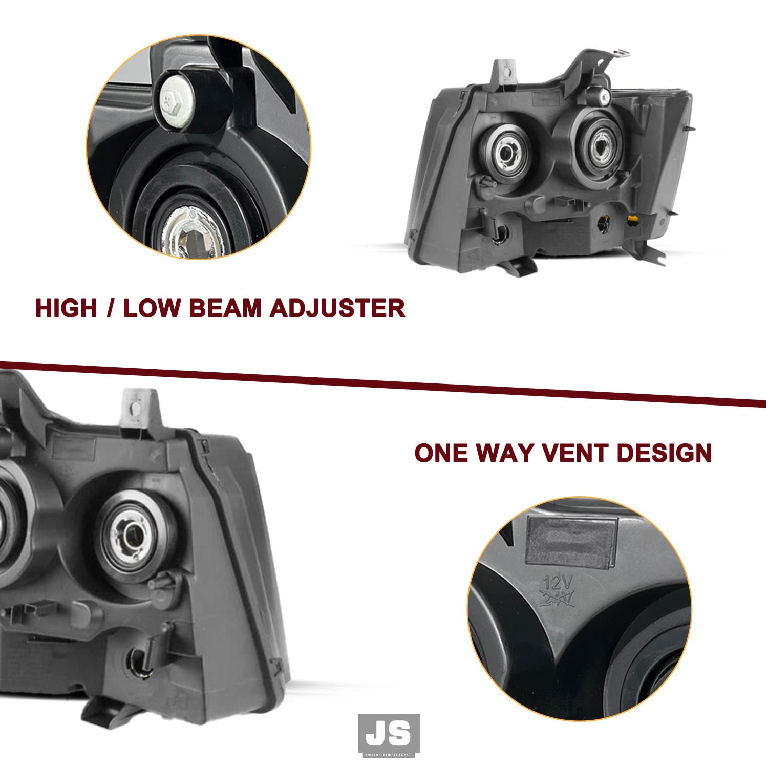 07 タホ サバーバン ヘッドライト Amazon | AKKON - 2007-2014 シボレー サバーバン | タホ