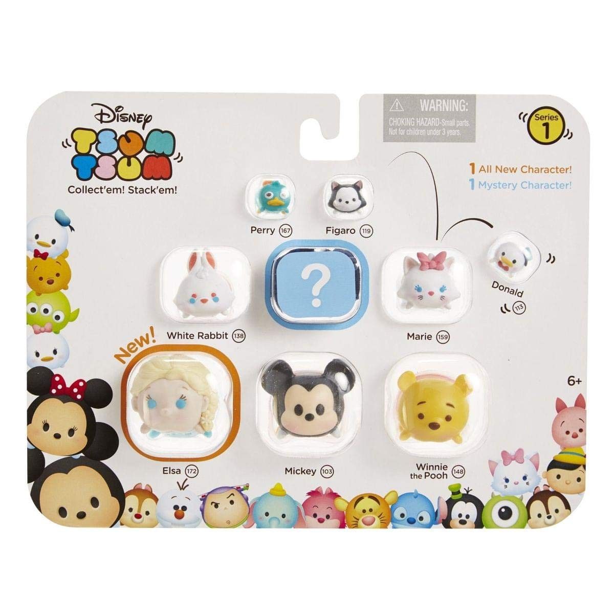 Disney Tsum Tsum 9 PacK Figures Series 1 Style #1