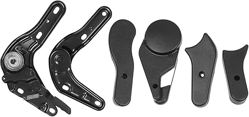 Miniatura 6 de Cabilock Ajustadores de silla de juego elegantes 6 piezas piezas de silla de plástico hierro fácil de instalar accesorios de ajuste para jugadores